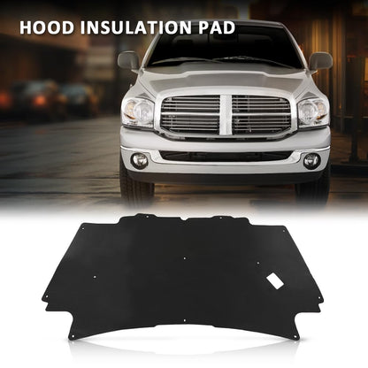 G-PLUS Hood Insulation Pad with Clips Compatible with 2002-2008 Dodge Ram 1500 Gas Only, Not for Diesel