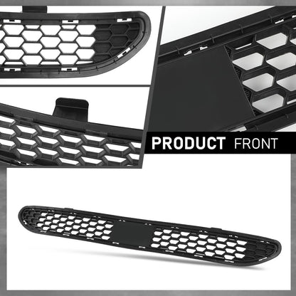 G-PLUS Front Bumper Grille With Adaptive Cruise Control Compatible with Hyundai Santa Fe 2019-2020 86531S2010, HY1036144