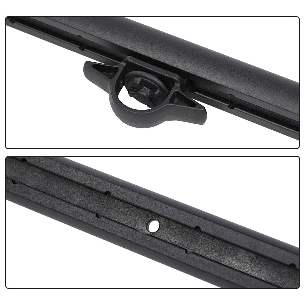 G-PLUS Trail Rail System Tie Down Rails Compatible with Jeep Gladiator 2020 2021 2022 2023