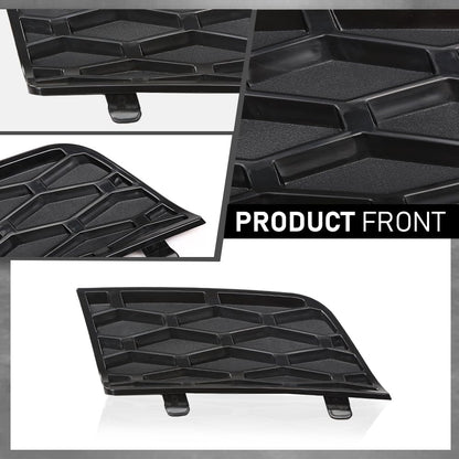 G-PLUS Front Left Bumper Air Intake Cover Trim Bezel, Compatible with Range Rover L322 4.4L V8 (non-Supercharged) 2006-2009, Not Fit Range Rover Sport models, Grill Cover DXB500350PUY