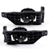 Clear Lens Pair Bumper Driving Fog Lights Lamp Compatible with Ford 2005 2006 2007 F250 F350 F450 F550 Super Duty / 2005 Ford Excursion