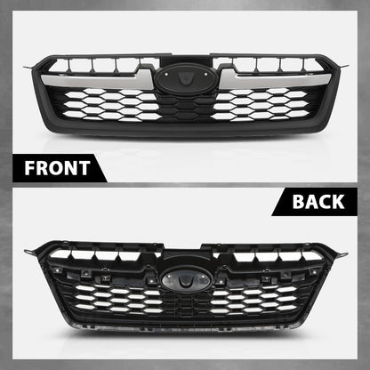 G-PLUS Front Bumper Grille Honeycomb Grill Compatible with Subaru Impreza 2012-2014 91122FJ000
