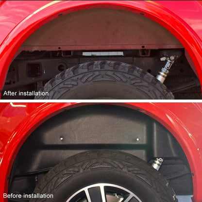 G-PLUS 2PCS Rear Wheel Well Liner Guards Compatible with Ford F150 2015 2016 2017 2018, Not Fit Raptor, Wheel Well Guards Fenders