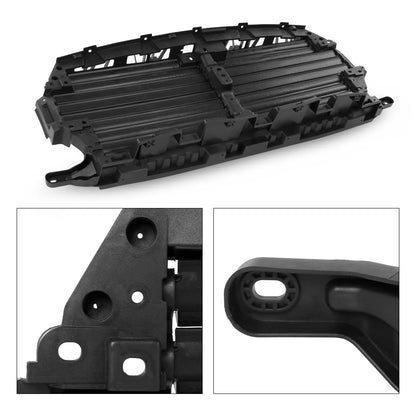 G-PLUS Upper Radiator Grille Air Shutter Control Assembly Black w/o Actuator Motor Controller Compatible with Ford F150 2018-2020 Pickup Truck/NOT fit Ford Raptor Truck JL3Z8475D