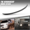 G-PLUS Rear Trunk Spoiler Wing Compatible with BMW 5 Series F10 & M5 2011 2012 2013 2014 2015 2016 Rear Spoiler Carbon Fiber Black