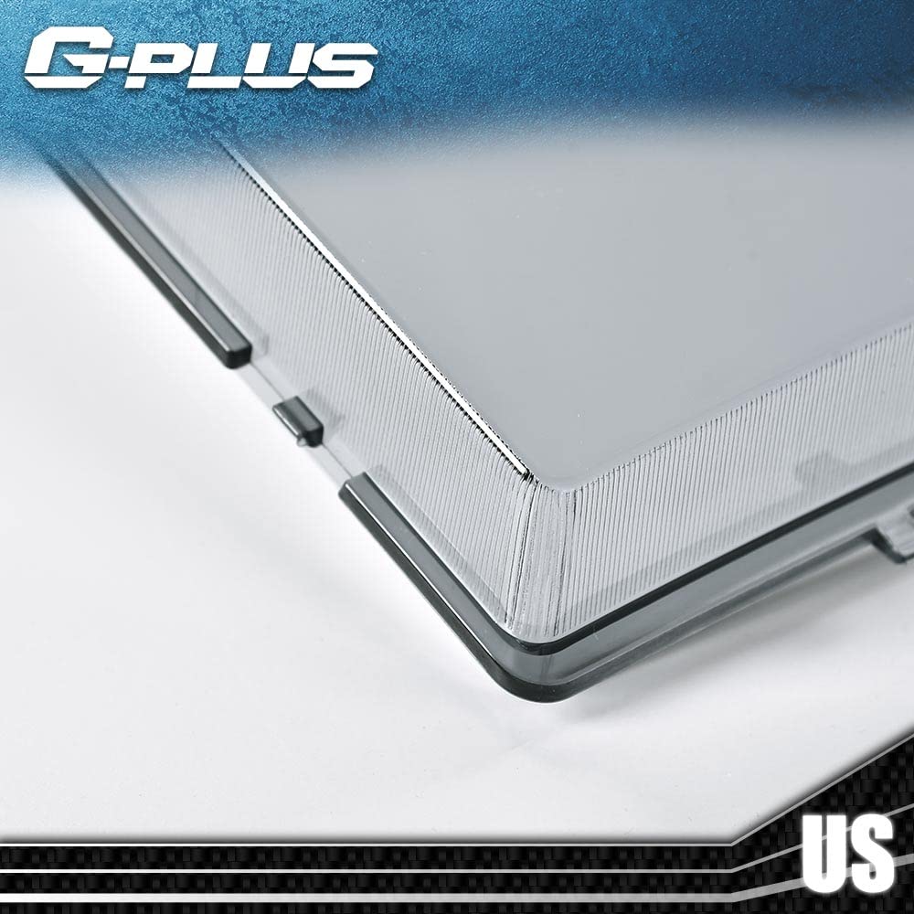 G-PLUS Headlight Lens Cover for GMC Sierra 1500 2500HD 3500HD 2007-2013 Clear Pair Product Image