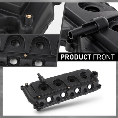 G-PLUS Engine Valve Cover w/Gasket Compatible with Nissan Navara D22 D40 YD25 Engines 13264-VM00A