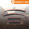 G-PLUS in-Channel Auto Vent Window Visor Compatible with Hyundai Santa Cruz 2022-2026 4PCS Smoky