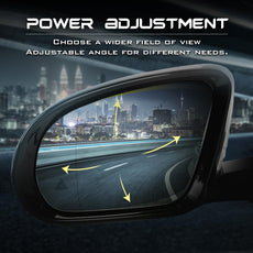 G-PLUS Rear View Mirror for Benz E300 W213 2016-2020 Left Blind Spot White Additional Angle