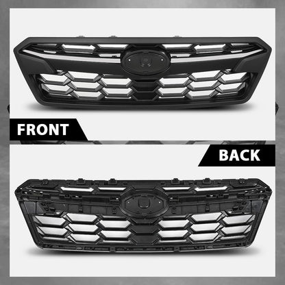G-PLUS Front Bumper Grille Assembly Compatible with Subaru Crosstrek 2024 Black J1010FN500