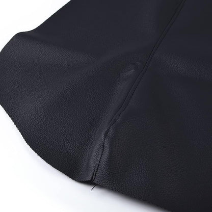 G-PLUS Leather Seat Cover Compatible with Polaris Sportsman 400 500 600 700 1996-2004 Standard ATV Seat Protector Replacement Black