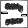 G-PLUS Fog Light Covers Front Passenger Right Side Compatible with Jaguar XJ XJR 2014-2017