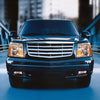 G-PLUS Fog Lights Assembly Compatible with Cadillac Escalade 2002 2003 2004 2005 2006,Fit Cadillac Escalade ESV 2003-2005 Driving Fog Lamps w/ 880 12V 27W Bulbs GM2592138 GM2593138(Clear Lens)