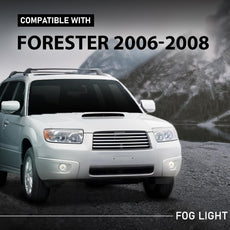 G-PLUS Fog Light Assembly for Subaru Forester 2006-2008 Right Front Driving Lamp Front View
