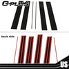 G-PLUS Exterior Pillar Moulding Trim Cladding Under Fuel Door Trim Left Driver Side Compatible with Ford Transit (Gas Engine Only) 150 250 350 2015-2019 BK3Z6129077AA, BK3Z6129077AB