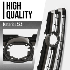 G-PLUS Bumper Grille for Toyota Highlander 2017-2019 Chrome Black Product Specifications