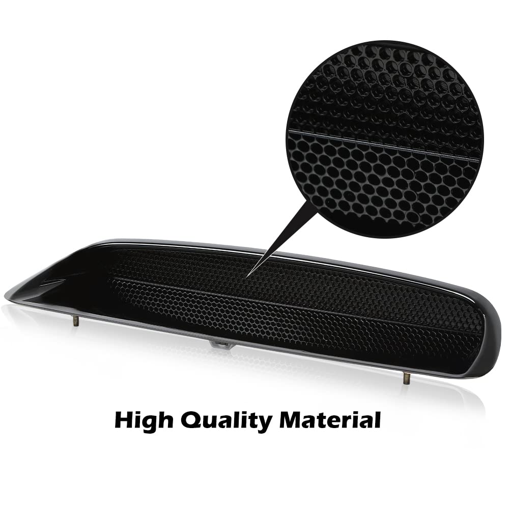 G-PLUS Hood Scoop Bulge Kit Compatible with Toyota Tacoma 2005 2006 2007 2008 2009 2010 2011 Front Upper Black