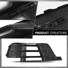 G-PLUS Fog Light Grille Covers 2PCS for Audi Q7 S-Line 2016-2019 Product Features