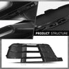 G-PLUS Pair Front Bumper Lower Grille Fog Light Grill Covers, Compatible with Audi Q7 S-Line 2016-2019, LH Driver & RH Passenger Side 2PCS, 4M0807681D, 4M0807682D