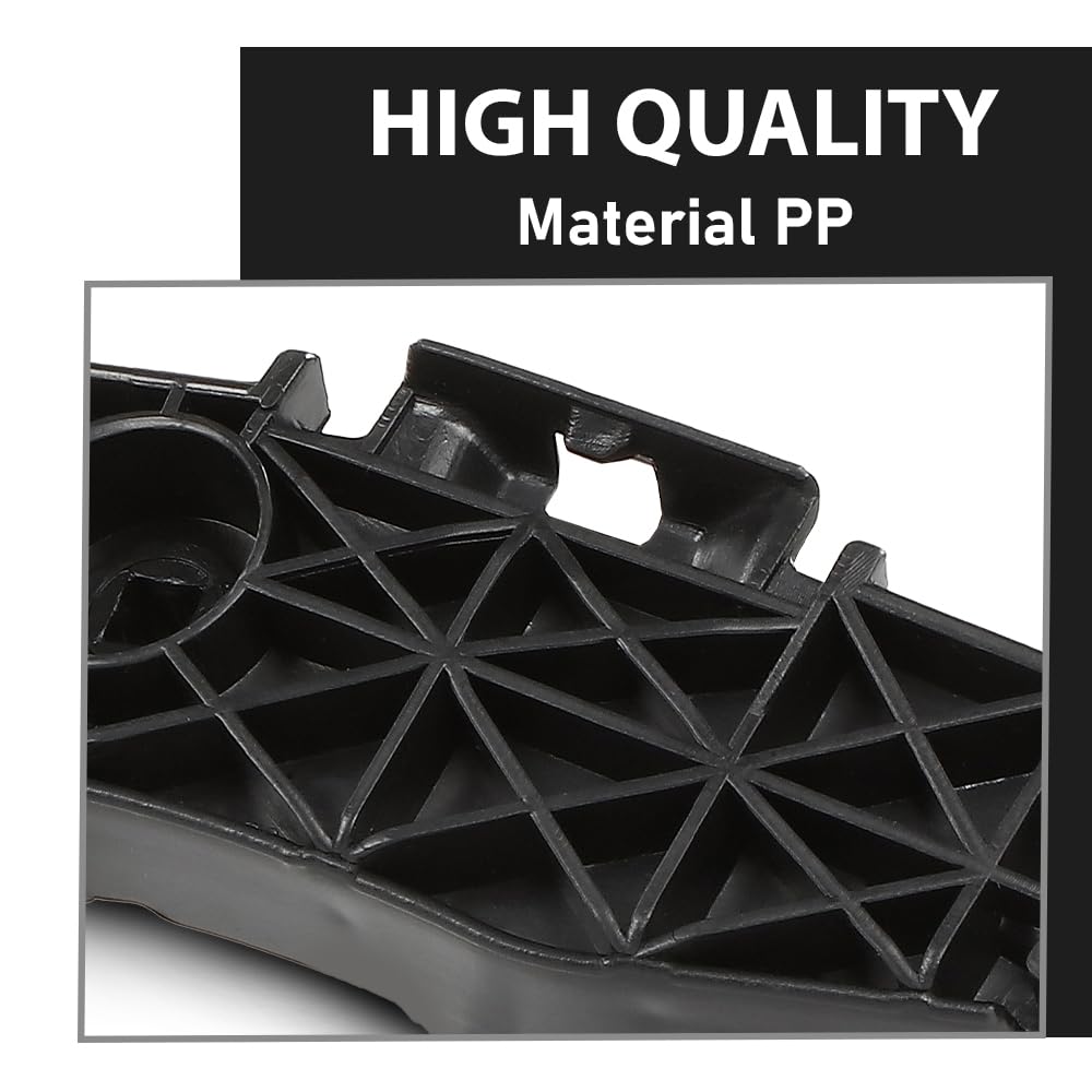 G-PLUS Bumper Bracket Rear Passenger Side Compatible with Toyota RAV4 (submodel: Base, Limited, Sport) 2006-2012 521550R010, TO1143107