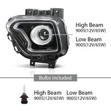 G-PLUS Headlight Assembly for Kia Soul 2020-2022 Driver Side Replacement Side View