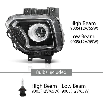 G-PLUS Front Left Headlight Assembly, Compatible with Kia Soul EX Model 2020 2021 2022, Driver Side, KI2502240