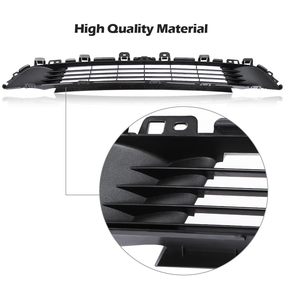 G-PLUS New Front Bumper Grille Insert Compatible With 2020-2023 Tesla Model Y 1493759-00-A