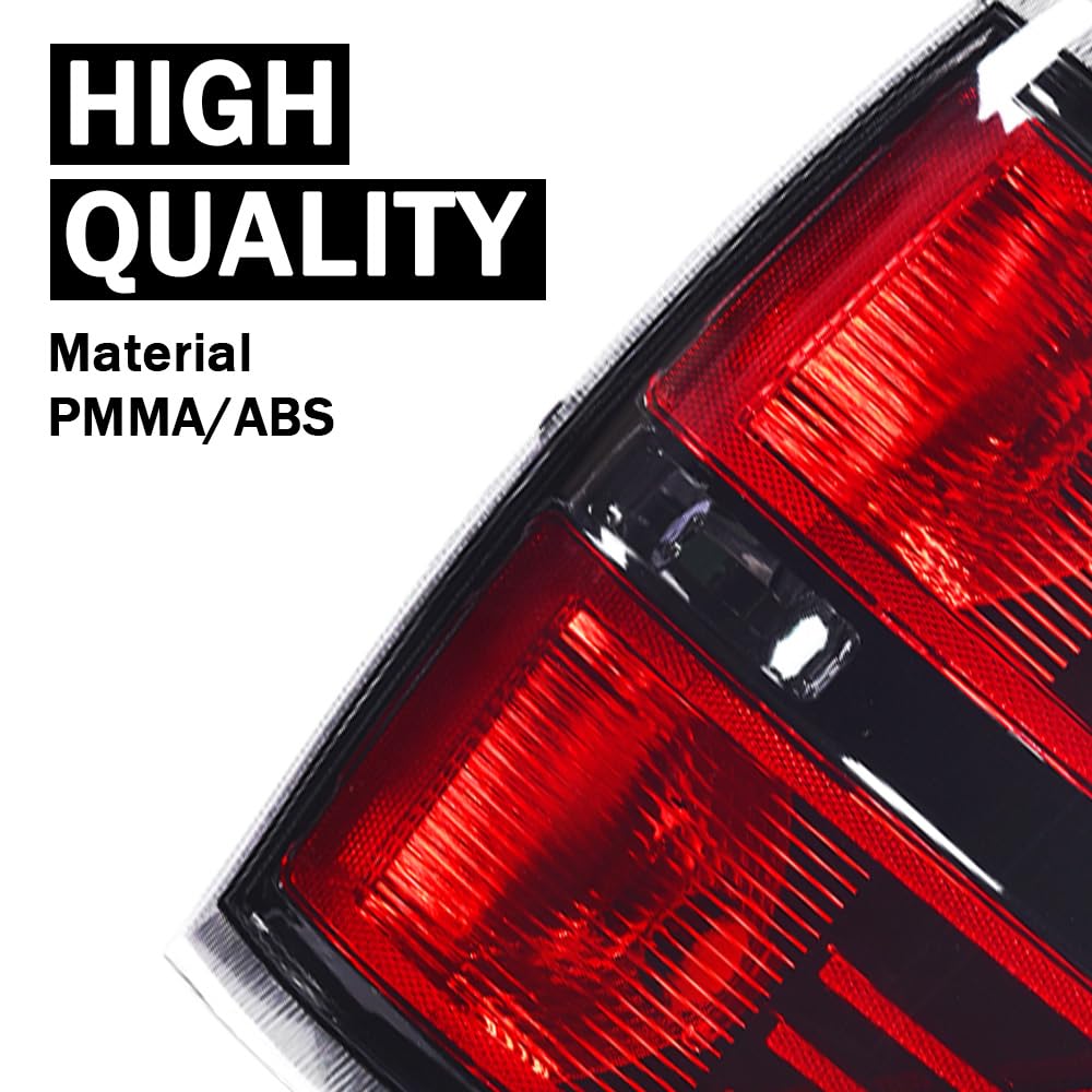 G-PLUS Tail Lights Rear Lamp,Fit Ford F150 2/4 Door 2009-2014,Not Fit Flareside Models,Not Fit Ogriginal Model w/LED Tail Lamp Brake Lamps Luces Traseras, Faros Traseros Left & RightAssembly