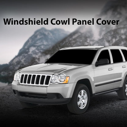 G-PLUS Windshield Wiper Cowl Panel Cover Replacement Compatible with Jeep Grand Cherokee 2006-2010 2Pcs 55156853, 55156852