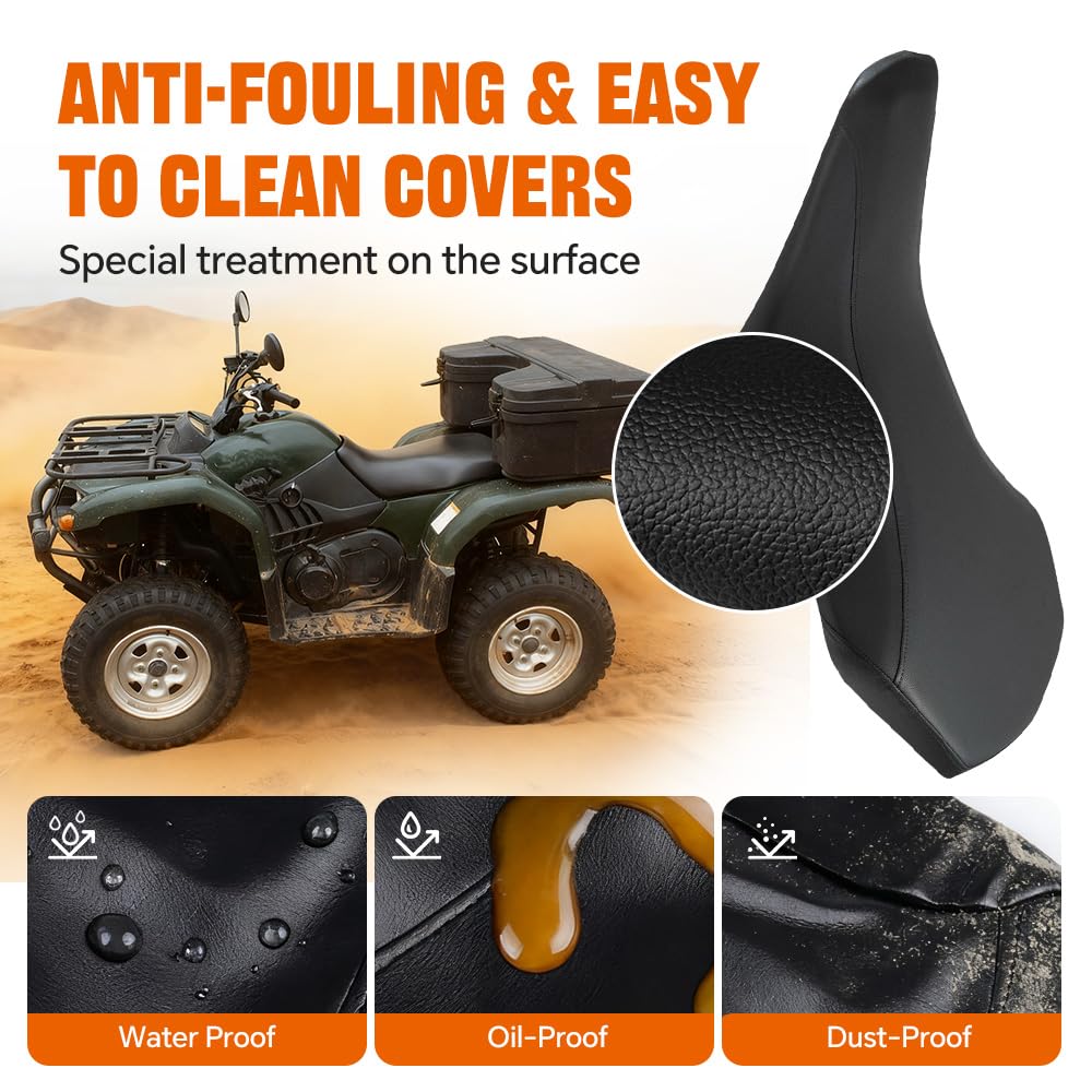 G-PLUS Seat Cover, Compatible with Sportsman 850 and 1000 Models 2017-2020 Standard Chassis Only, Not Fit Touring or High Lifter Models, Black Seatcover 2687924