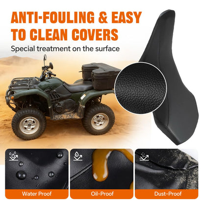 G-PLUS Seat Cover, Compatible with Sportsman 850 and 1000 Models 2017-2020 Standard Chassis Only, Not Fit Touring or High Lifter Models, Black Seatcover 2687924