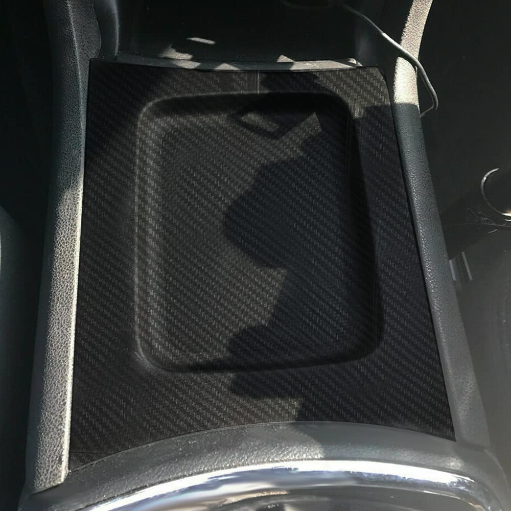 G-PLUS Shifter Console Tray Bezel Black Compatible with Dodge Charger 2011 2012 2013 2014 2015 2016 2017