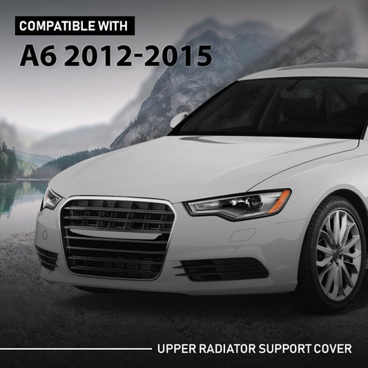 G-PLUS Upper Radiator Support Cover, Compatible with Audi A6 2012-2015, 4G0807081