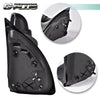 G-PLUS Manual Towing Side Mirrors Compatible With Only 1999-2016 Super Duty F250 F350 F450 F550 Models,Driver & Passenger Side Mirror Set Black