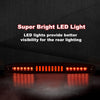 G-PLUS LED Tailgate High Mounted Brake Light Compatible with 2003-2006 Dodge Ram 2500 3500 Rear Center Tailgate Lamp I Brake Light Replacement 05086509AA