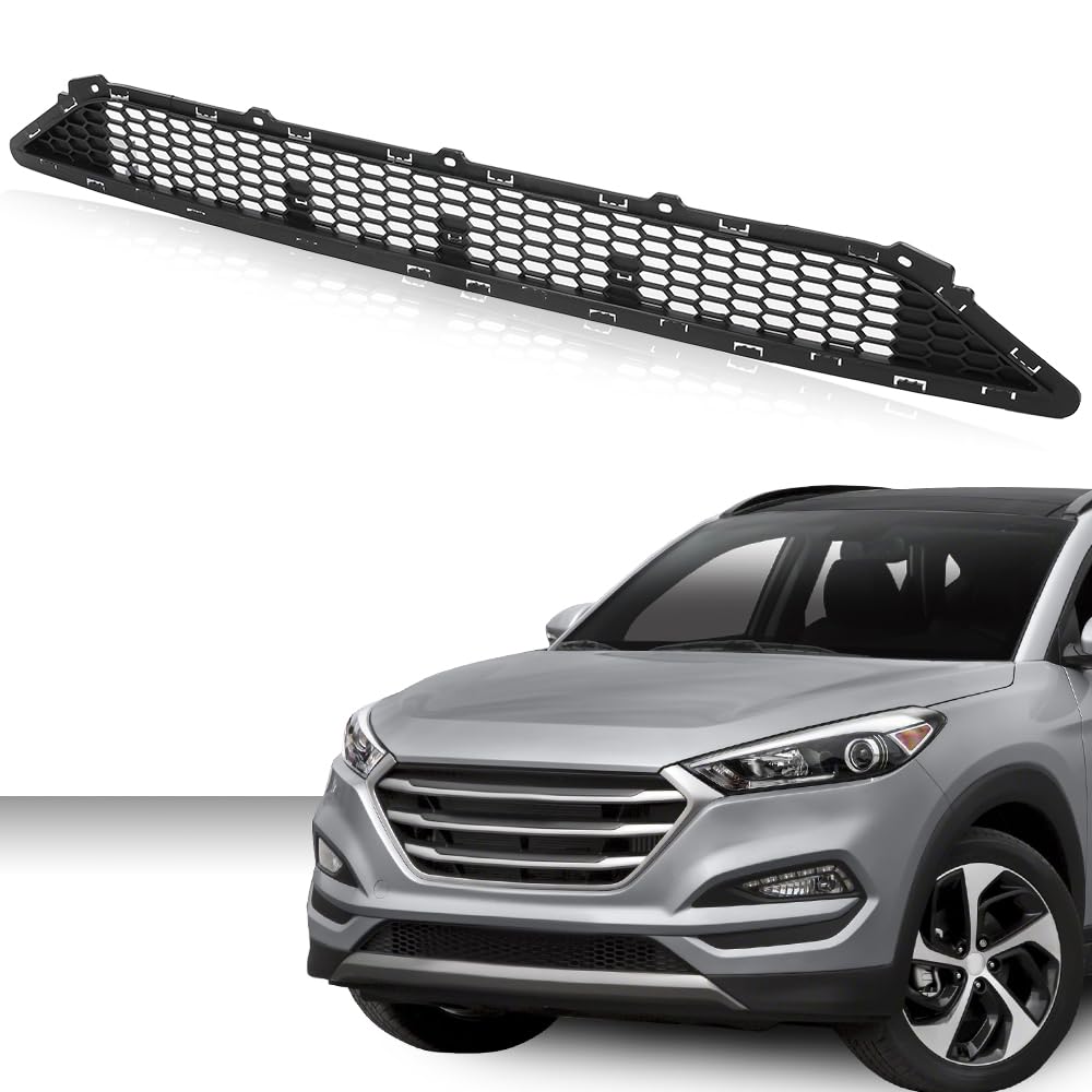 G-PLUS Front Bumper Lower Grille Compatible with Hyundai Tucson SE/ECO/Sport 2016 2017 2018 86561D3000 HY1036130