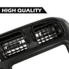 G-PLUS Dashboard Cover Single Din Compatible with Chevy Blazer S10/GMC Jimmy Sonoma 1998-2004 Dash Trim Bezel Cover (Black)