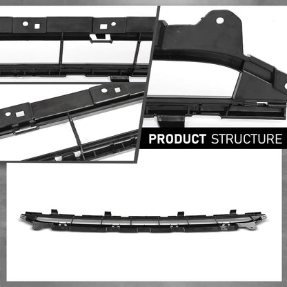 G-PLUS Front Bumper Cover Lower Center Grille Insert, Compatible with Audi Q5 2018-2020, Fit Model W/o SQ5 or S-Line Packages, AU1036119, 80A807647A9B9