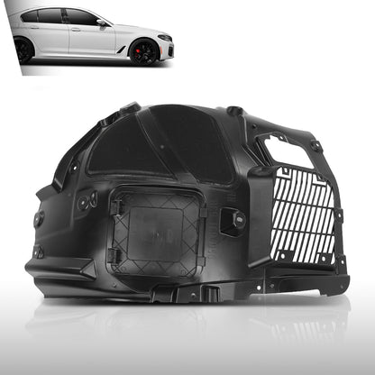 G-PLUS Fender Liner Front Right Side Compatible with BMW 530e / 530e xDrive Base 2018-2023 Fit BMW 530i / 530i xDrive Base 2017-2023 BM1249157, 51717340786 Black