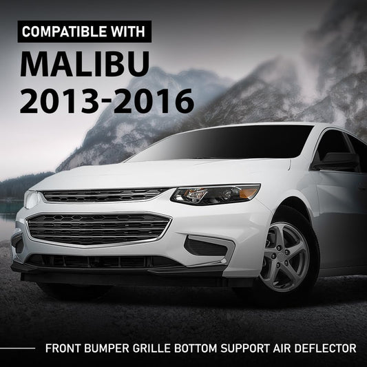 G-PLUS Front Bumper Grille Bottom Support Air Deflector Compatible with Chevy Malibu 2013-2016 22883316