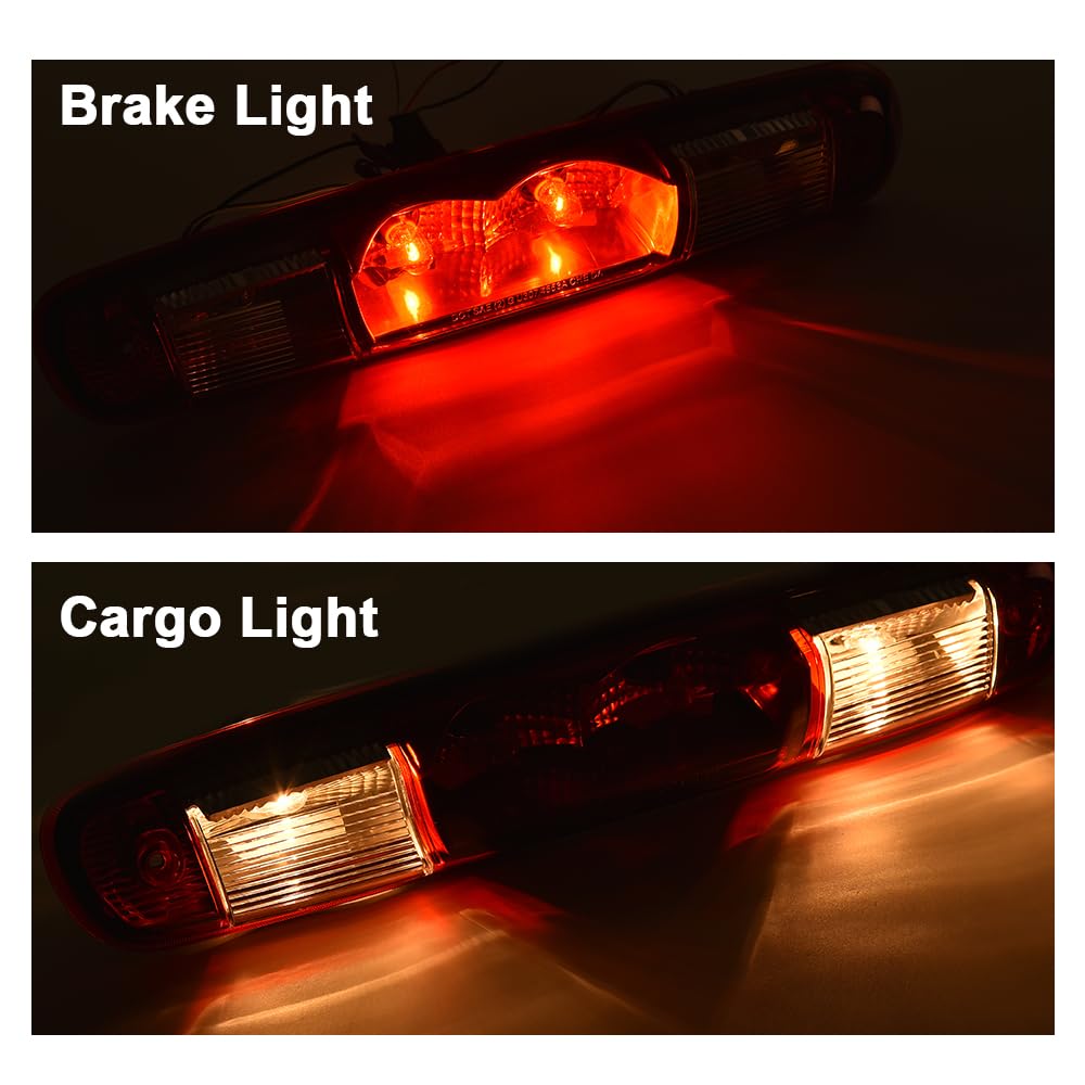 G-PLUS Third Brake Light 3rd Cargo Lamp High Mount Stop Light Compatible with Chevy Silverado GMC Sierra 1500 2008-2013,Fit Chevy Silverado GMC Sierra 2500 HD 3500 HD 2008-2014 25890530