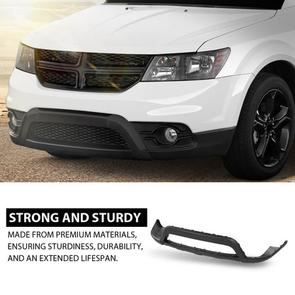G-PLUS Front Lower Bumper Cover, Compatible with Dodge Journey 2011-2019, CH1015120, 68088688AA, 68088688AB
