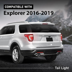 G-PLUS Tail Light Assembly for Ford Explorer 2016-2019 Left Right Front View