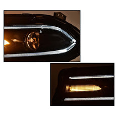 G-PLUS Headlights for Dodge Charger 2015-2021 Black Housing Left Right Product Image
