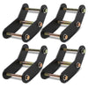 G-PLUS Front and Rear 2" Shackle Relocation Lift Kit Compatible with Jeep Wrangler YJ 1987-1995 Front & Rear 2" Buckle Lift Kit
