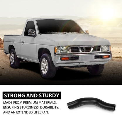G-PLUS Fuel Hose Tank Filler Neck Tube Compatible with Nissan Hardbody Pickup D21 1986-1997 Black 1722801G01, 17228-01G01