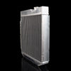 62mm Aluminum Racing Radiator Replacement + 14" Radiator Cooling Fan Compatible For Ford Mustang 2.8-4.7 V8 6cyl AT/MT 1964 1965 1966