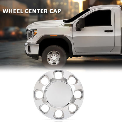 G-PLUS Wheel Center Caps Chrome Hub Cap Compatible with GMC Sierra 2500HD 2015-2020, Compatible with GMC Sierra 3500HD 2015-2020 22909152
