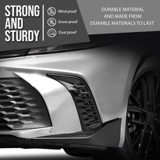G-PLUS Bumper Side Trim for Toyota Camry SE 2025 Left Glossy Black Product Features