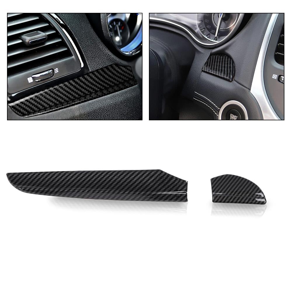 G-PLUS Central Control Dashboard Cover Trim Bezels Compatible with Chrysler 300 2011-2023